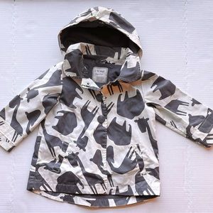 Raincoat with Animals